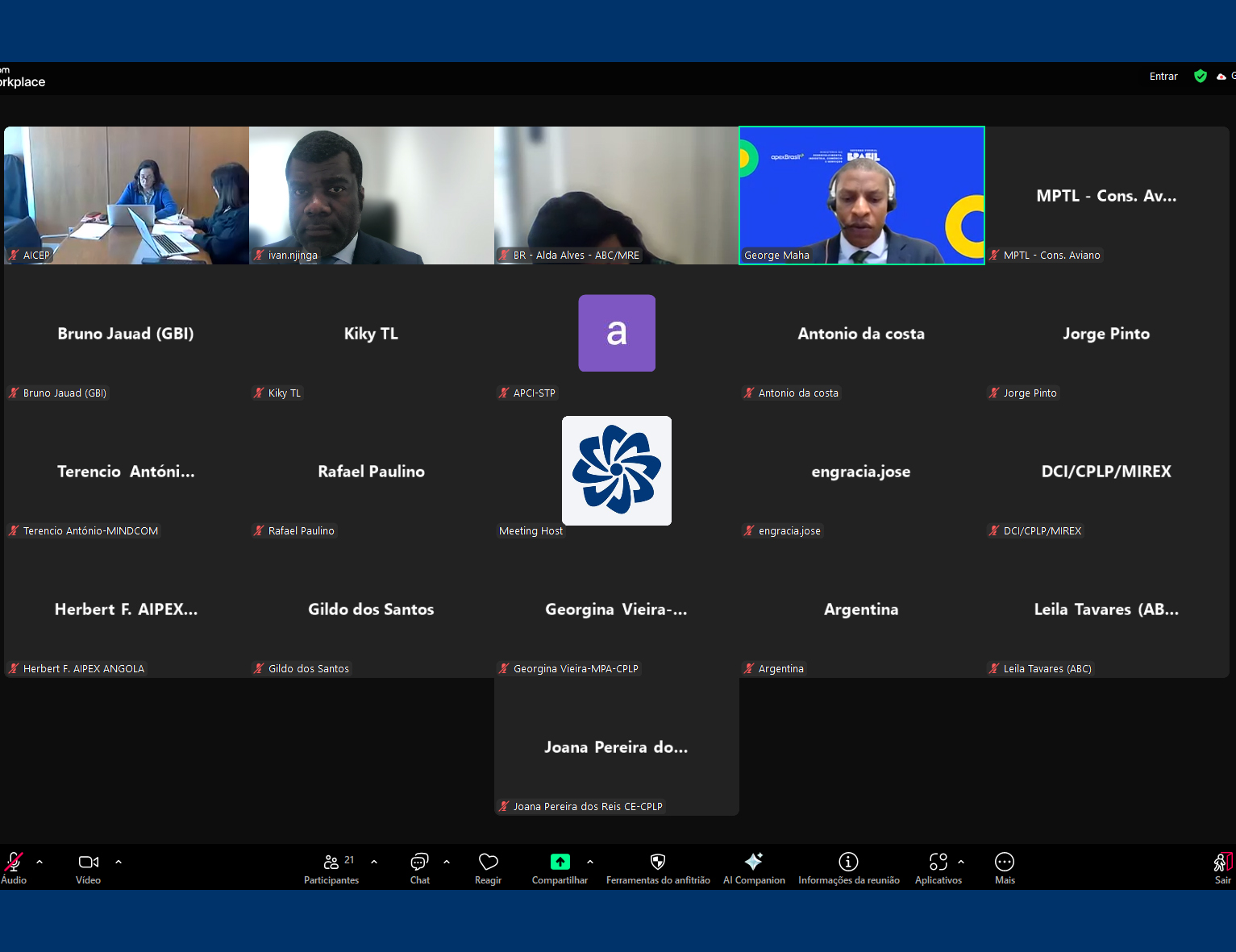 Reunião Técnica Entre As Agências De Promoção Do Comércio E De Investimento Da CPLP2